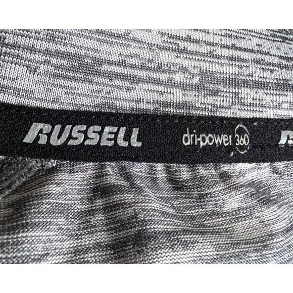 Russell Dri-Power 360 Sweater sweatshirt Boys Large 10 - 12 Gray Long Sleeve - Picture 3 of 7